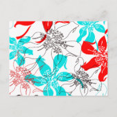Bold Blossom Briefkaart (Voorkant)