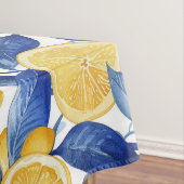 Bold Blue Italian Positano Lemon Tafelkleed (Voorbeeld)