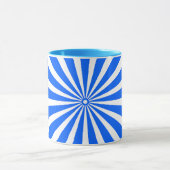 Bold Blue Sunburst Mug (Centre)