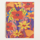 Bold Bohemen Oranje Garden Print Planner (Voorkant)