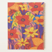 Bold Bohemen Oranje Garden Print Planner (Achterkant)