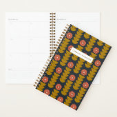 Bold Boho Botanisch Geometrisch Gepersonaliseerd Planner (Display)