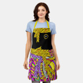 BOLD BOHO BRAID-ontwerp Schort (Gedragen)