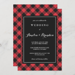 Bold Buffalo Pset Red en Black Weddenschap Kaart