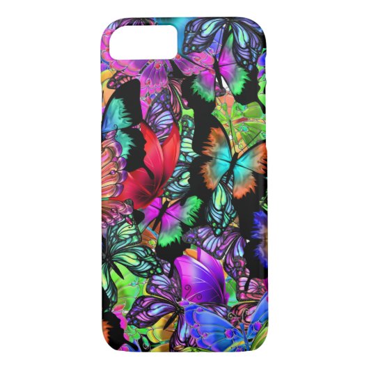 Bold Butterflies Galore Case-Mate iPhone Case (Achterkant)