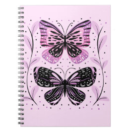 Bold Butterfly Duo Notitieboek