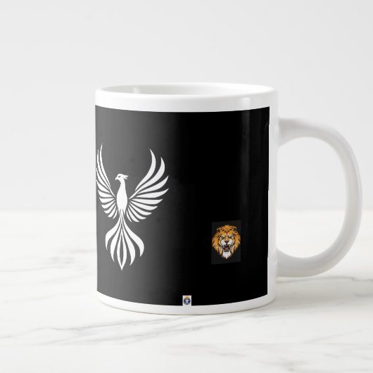 Bold Calm Reminder Coffee Mug (Droite)