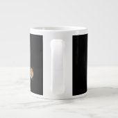 Bold Calm Reminder Coffee Mug Extra Grote Beker (Achterkant)
