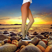 Bold Canyon Sunset Ombre Tie kleurstof Leggings