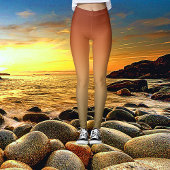 Bold Canyon Sunset Ombre Tie kleurstof Leggings