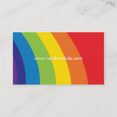 BOLD CARTE DE VISITE :: fun arc-en-ciel 2L (Dos)