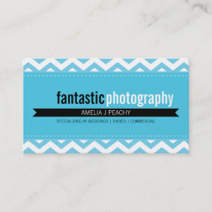 BOLD CARTE DE VISITE :: simple chevron moderne 5