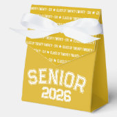 Bold Class of 2026 Graduation Pattern Bedankdoosjes (Voorkant)