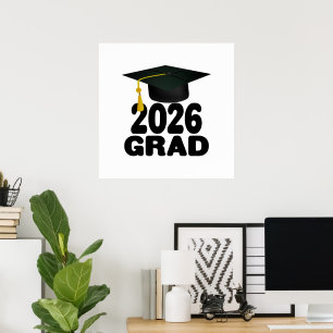 Bold Class van het Afstuderen 2026 Poster