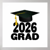 Bold Class van het Afstuderen 2026 Poster (Voorkant)