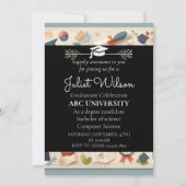 Bold college universiteit afstuderen start kaart (Voorkant)