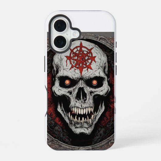 Bold Creature Design iPhone 16 Hoesje – Duurzaam & (Achterkant)