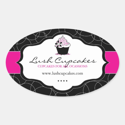 Bold Cupcake Stickers (Voorkant)