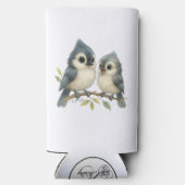 Bold Curious Tufted Titmouse (Achterkant)