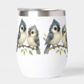 Bold Curious Tufted Titmouse (Rechts)