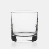 Bold Curious Tufted Titmouse Whisky Glas (Links)