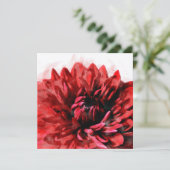 Bold Dahlia Waterverf Crimson (Staand voorkant)