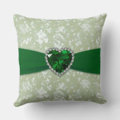 Bold Damask 55th Wedding Jubileum Sierkussen (Achterkant)