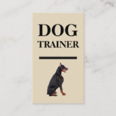 Bold Dog Trainer Visitekaartjes (Voorkant)