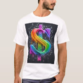 "Bold Dollar Symbool - Omarm financiële flair" T-shirt (Voorkant)