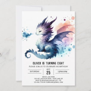 Bold Dragon Birthday Custom Kaart