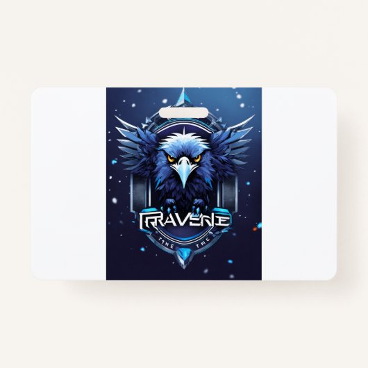 Bold Eagle Logo Badge | Powerful Eagle Head Pin Bu (Devant)