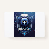 Bold Eagle Logo Badge | Powerful Eagle Head Pin Bu (Dos)