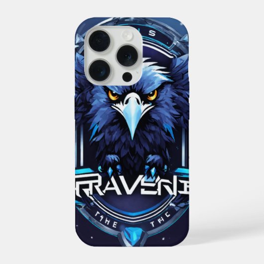 Bold Eagle Logo iPhone 16 Pro Case | Detailed Eagl Hoesje (Achterkant)