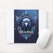 Bold Eagle Logo Mouse Pad | Powerful Eagle Head De Muismat (Met muis)