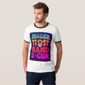 Bold & Edgy Mannen T-shirt met statement slogan (Voorkant volledig)