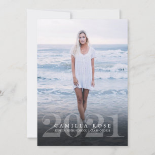 Bold Elegance 2021 Afstuderen Foto Uitnodiging