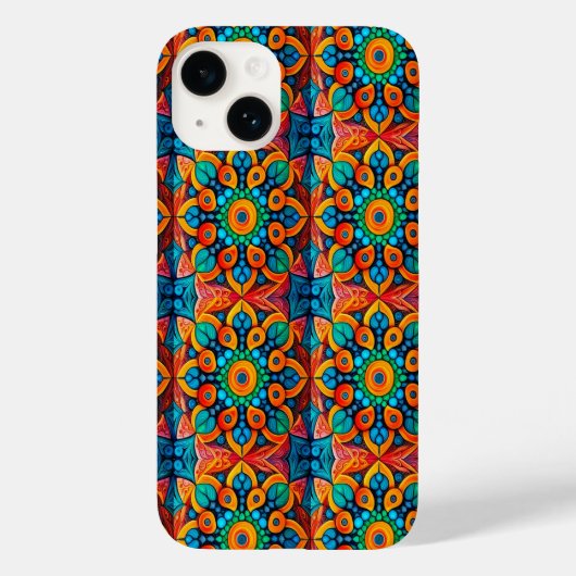 Bold Ethnic Mandala Case-Mate iPhone Case (Achterkant)