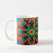 Bold Ethnic Mandala Koffiemok (Links)