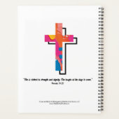 Bold Faith Inspiration Undaté Planificateur (Dos)