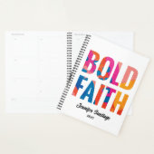 Bold Faith Inspirerend niet-gedateerde Planner (Display)