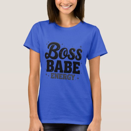Bold & Fierce Boss Babe Shirt (Voorkant)