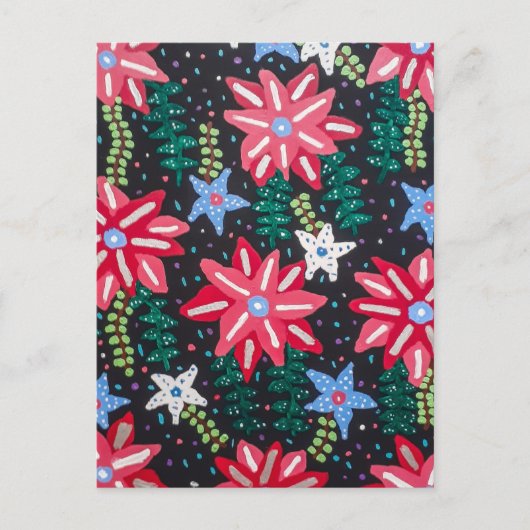 Bold Floral Arrangement Briefkaart (Voorkant)