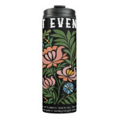 Bold Floral Daniel 3:18 Scripture Art Thermosbeker (Voorkant)