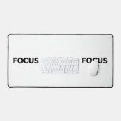 Bold Focus Quote | Black Typography (Clavier et souris)
