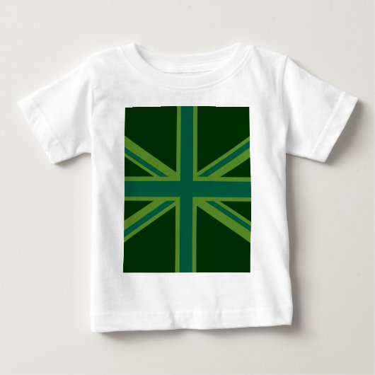 Bold Forest Green Union Jack (Voorkant)