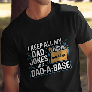 Bold Funny Tech Dad Joke Vaderdag T-shirt