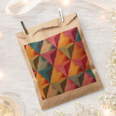 Bold Geometric Triangle Pattern  Bedankzakje (Geknipt)