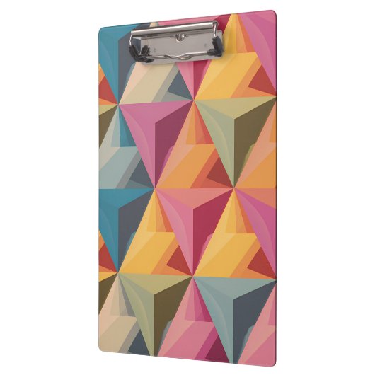 Bold Geometric Triangle Pattern  Klembord (Links)