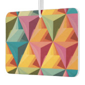 Bold Geometric Triangle Pattern  Luchtverfrisser (Links)