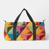 Bold Geometric Triangle Pattern  Plunjezak (Voorkant)